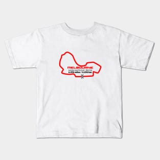 Melbourne Track Graphic Kids T-Shirt